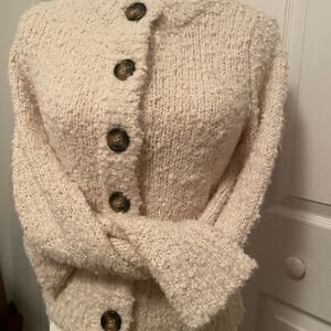 Universal Thread off white/cream cardigan sweater Size XS